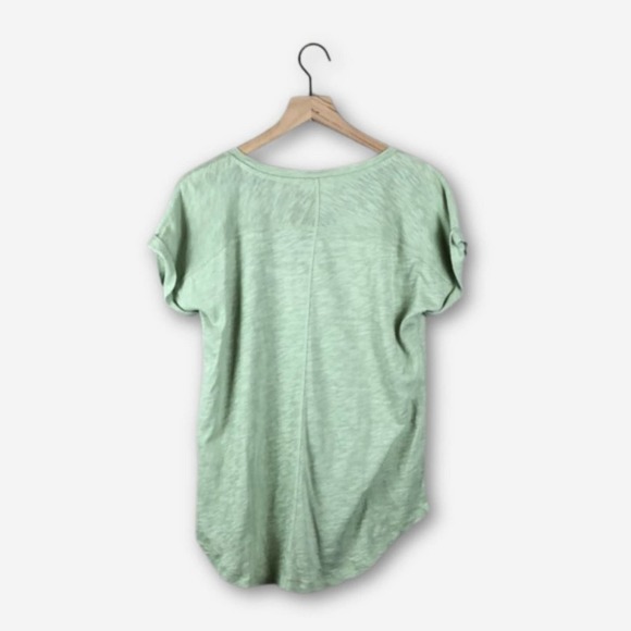 Madewell Turntable Split Neck Tee (S) - Picture 3 of 6